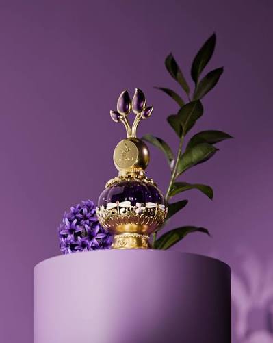 Khadlaj Purple Musk Perfumed Oil- Alcoholvrij