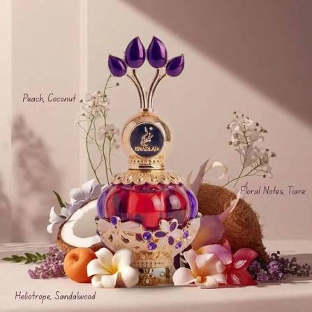 Khadlaj Purple Musk Perfumed Oil- Alcoholvrij
